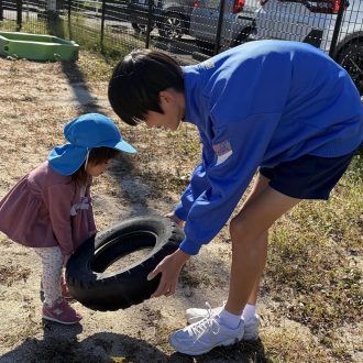 西大村中学校3年生との交流会がありました。